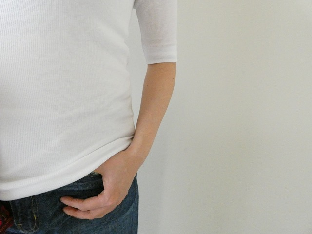 homspun(ホームスパン) 丸胴テレコクルーネック半袖プルオーバーの商品画像6