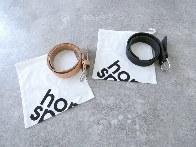 homspun(ホームスパン) レザーベルトの商品画像1