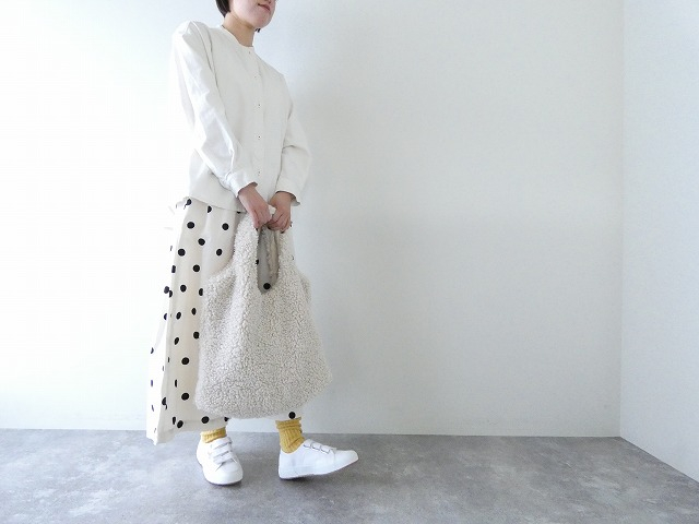 BLUE LAKE MARKET(ブルーレイクマーケット) ネル起毛ボタン糸配色ステッチシャツの商品画像1