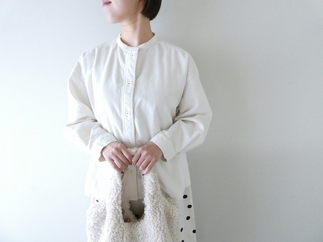 BLUE LAKE MARKET(ブルーレイクマーケット) ネル起毛ボタン糸配色ステッチシャツの商品画像2