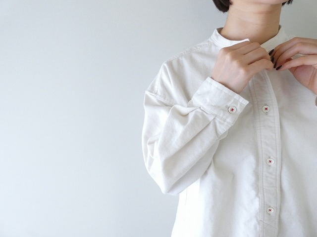 BLUE LAKE MARKET(ブルーレイクマーケット) ネル起毛ボタン糸配色ステッチシャツの商品画像4