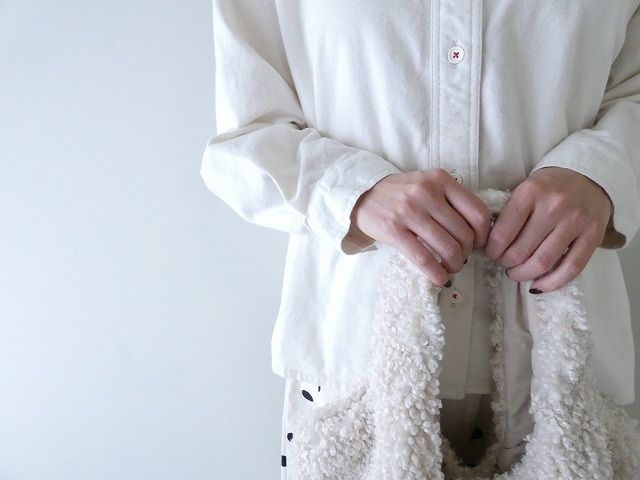 BLUE LAKE MARKET(ブルーレイクマーケット) ネル起毛ボタン糸配色ステッチシャツの商品画像7