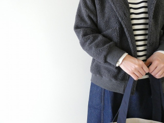 BLUE LAKE MARKET(ブルーレイクマーケット) シープボアフロントボタンパーカーの商品画像17