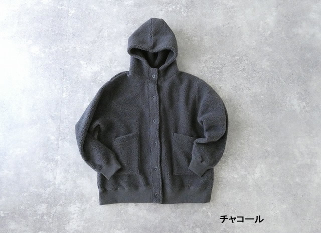 BLUE LAKE MARKET(ブルーレイクマーケット) シープボアフロントボタンパーカーの商品画像28