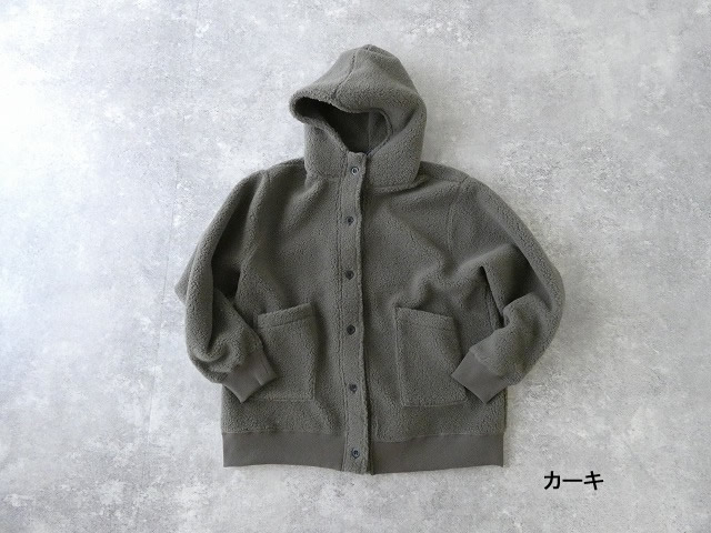 BLUE LAKE MARKET(ブルーレイクマーケット) シープボアフロントボタンパーカーの商品画像42