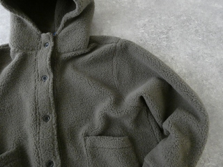 BLUE LAKE MARKET(ブルーレイクマーケット) シープボアフロントボタンパーカーの商品画像45