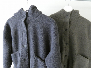 BLUE LAKE MARKET(ブルーレイクマーケット) シープボアフロントボタンパーカーの商品画像54