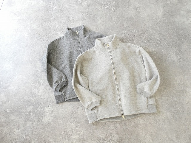 BLUE LAKE MARKET(ブルーレイクマーケット) リサイクルTOP度詰裏毛起毛ジップスタンダードカラーパーカーの商品画像2