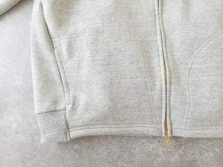 BLUE LAKE MARKET(ブルーレイクマーケット) リサイクルTOP度詰裏毛起毛ジップスタンダードカラーパーカーの商品画像34