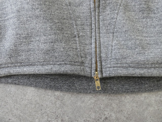 BLUE LAKE MARKET(ブルーレイクマーケット) リサイクルTOP度詰裏毛起毛ジップスタンダードカラーパーカーの商品画像47