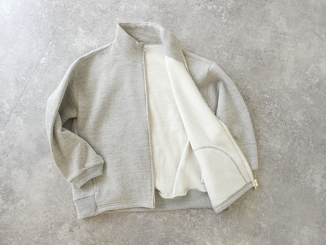 BLUE LAKE MARKET(ブルーレイクマーケット) リサイクルTOP度詰裏毛起毛ジップスタンダードカラーパーカーの商品画像9