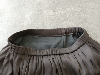 DONEEYU(ドニーユ) 割繊パウダーサテンギャザースカンツの商品画像27