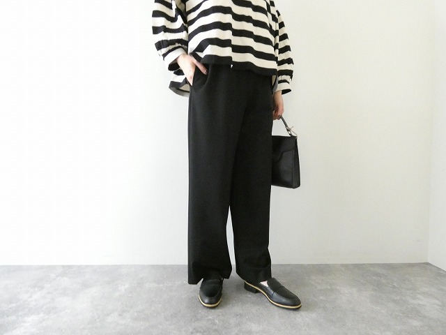 ma couleur(マ クルール) ソフト裏起毛ワイドパンツの商品画像2