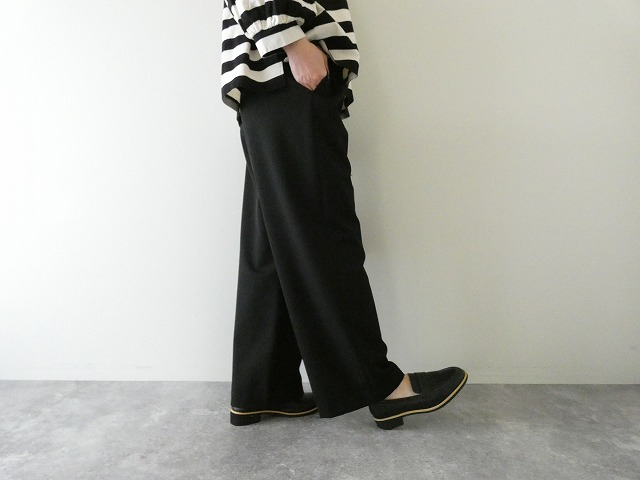 ma couleur(マ クルール) ソフト裏起毛ワイドパンツの商品画像7