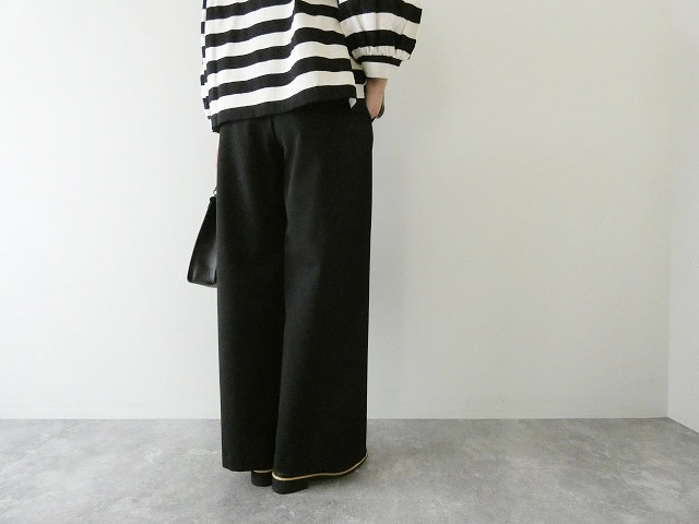 ma couleur(マ クルール) ソフト裏起毛ワイドパンツの商品画像8