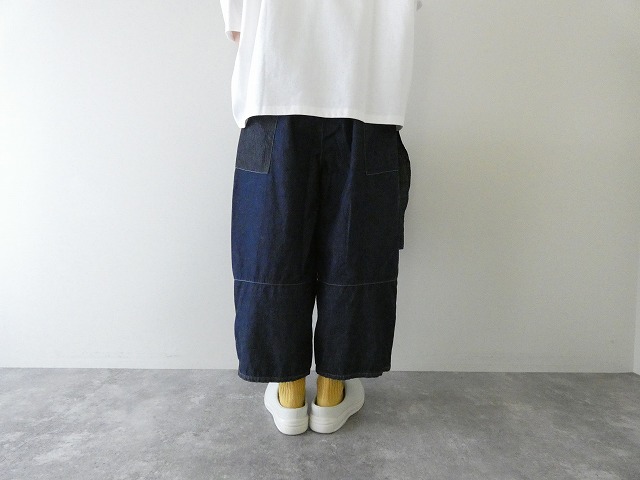 快晴堂(かいせいどう) Girl'sライトオンスデニム 斜めポケットNewころんパンツの商品画像4