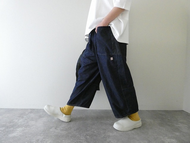 快晴堂(かいせいどう) Girl'sライトオンスデニム 斜めポケットNewころんパンツの商品画像5