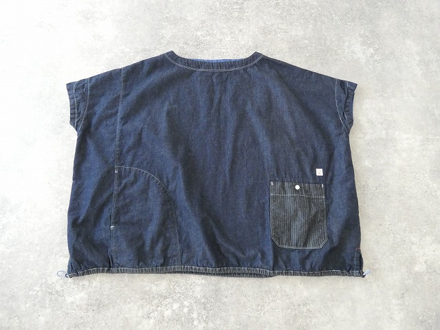 快晴堂(かいせいどう) Girl'sライトオンスデニムWide-Tシャツの商品画像11