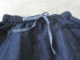 快晴堂(かいせいどう) Girl'sライトオンスデニム斜めポケット・裾ダーツスカートの商品画像23