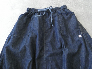 快晴堂(かいせいどう) Girl'sライトオンスデニム斜めポケット・裾ダーツスカートの商品画像27