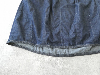 快晴堂(かいせいどう) Girl'sライトオンスデニム斜めポケット・裾ダーツスカートの商品画像28