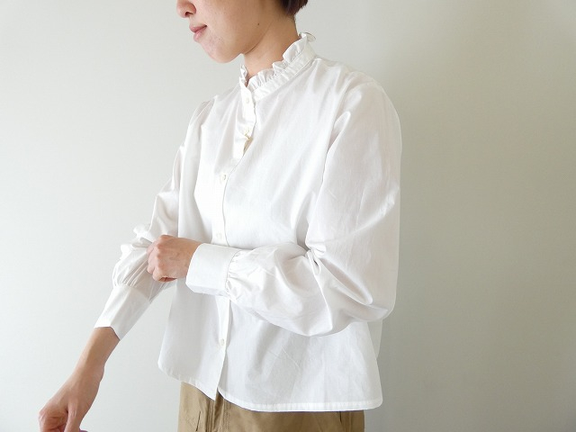 MidiUmi(ミディウミ) フリルショートシャツの商品画像5