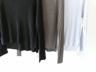 mizuiro ind(ミズイロインド) ワイドリブハイネックプルオーバーの商品画像17