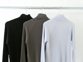 mizuiro ind(ミズイロインド) ワイドリブハイネックプルオーバーの商品画像18