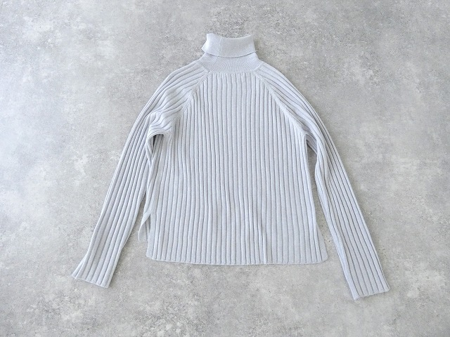 mizuiro ind(ミズイロインド) ワイドリブハイネックプルオーバーの商品画像29