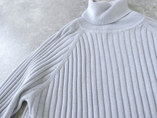 mizuiro ind(ミズイロインド) ワイドリブハイネックプルオーバーの商品画像31