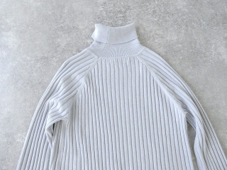 mizuiro ind(ミズイロインド) ワイドリブハイネックプルオーバーの商品画像34