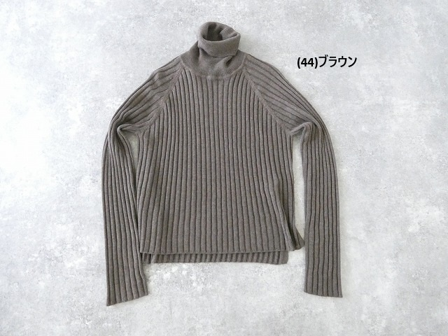 mizuiro ind(ミズイロインド) ワイドリブハイネックプルオーバーの商品画像56