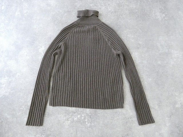 mizuiro ind(ミズイロインド) ワイドリブハイネックプルオーバーの商品画像57