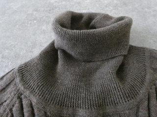 mizuiro ind(ミズイロインド) ワイドリブハイネックプルオーバーの商品画像59