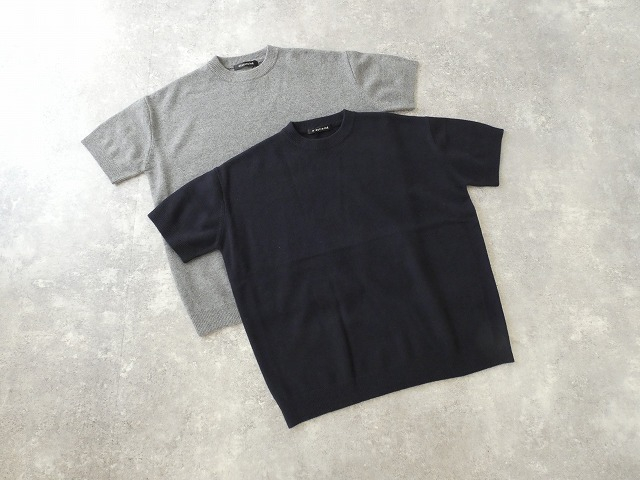 mizuiro ind(ミズイロインド) ウールクルーネックワイドチュニックの商品画像10