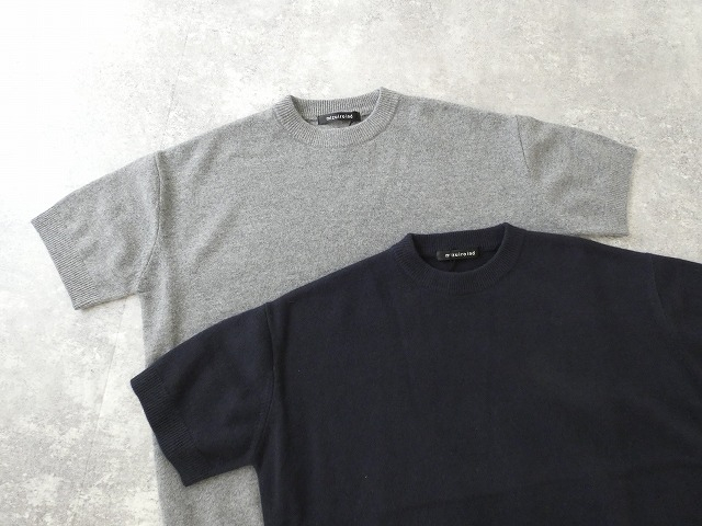 mizuiro ind(ミズイロインド) ウールクルーネックワイドチュニックの商品画像11