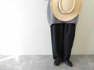 mizuiro ind(ミズイロインド) ウールクルーネックワイドチュニックの商品画像17