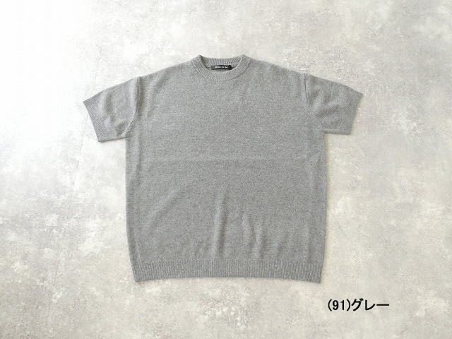 mizuiro ind(ミズイロインド) ウールクルーネックワイドチュニックの商品画像28