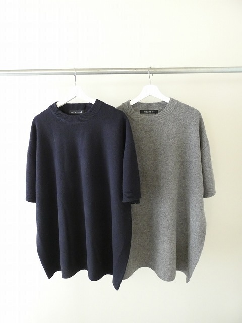 mizuiro ind(ミズイロインド) ウールクルーネックワイドチュニックの商品画像3