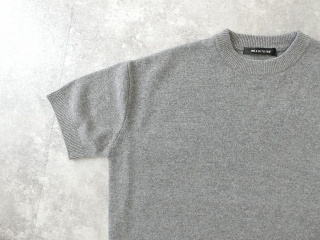 mizuiro ind(ミズイロインド) ウールクルーネックワイドチュニックの商品画像33