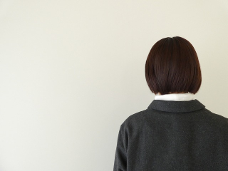 mizuiro ind(ミズイロインド) wool blend basic shirt 	ウール混ベーシックシャツの商品画像19