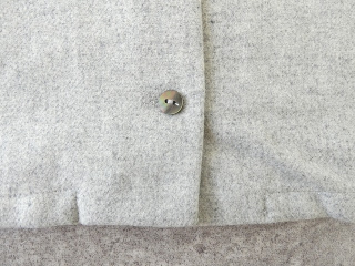mizuiro ind(ミズイロインド) wool blend basic shirt 	ウール混ベーシックシャツの商品画像47