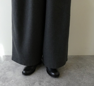 mizuiro ind(ミズイロインド) WOOL blend wide easy pantsの商品画像17