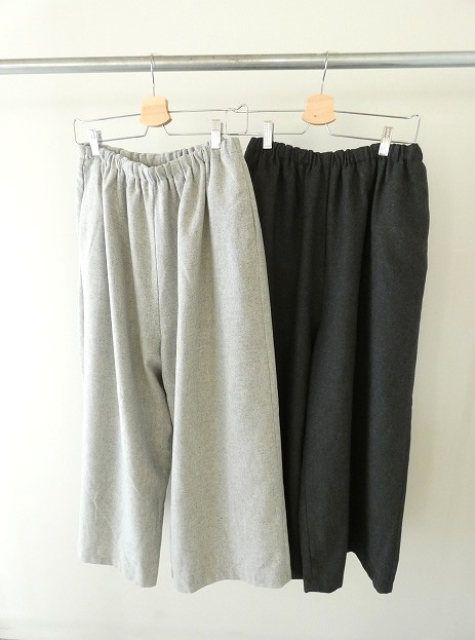 mizuiro ind(ミズイロインド) WOOL blend wide easy pantsの商品画像3