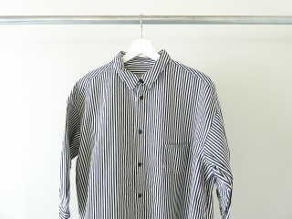 prit(プリット) 8ozヒッコリーデニム7分袖レギュラーカラーシャツの商品画像21