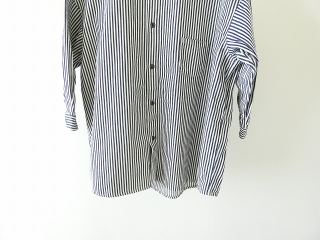 prit(プリット) 8ozヒッコリーデニム7分袖レギュラーカラーシャツの商品画像22