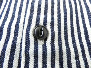 prit(プリット) 8ozヒッコリーデニム7分袖レギュラーカラーシャツの商品画像24