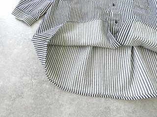 prit(プリット) 8ozヒッコリーデニム7分袖レギュラーカラーシャツの商品画像29