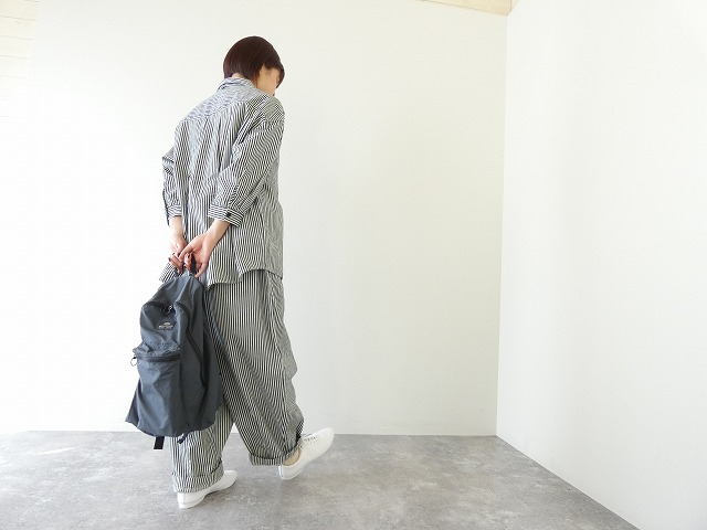 prit(プリット) 8ozヒッコリーデニム7分袖レギュラーカラーシャツの商品画像8