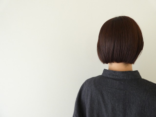 sabbatum(サバタム) 先染シャギーバックヨークギャザーブラウスの商品画像16